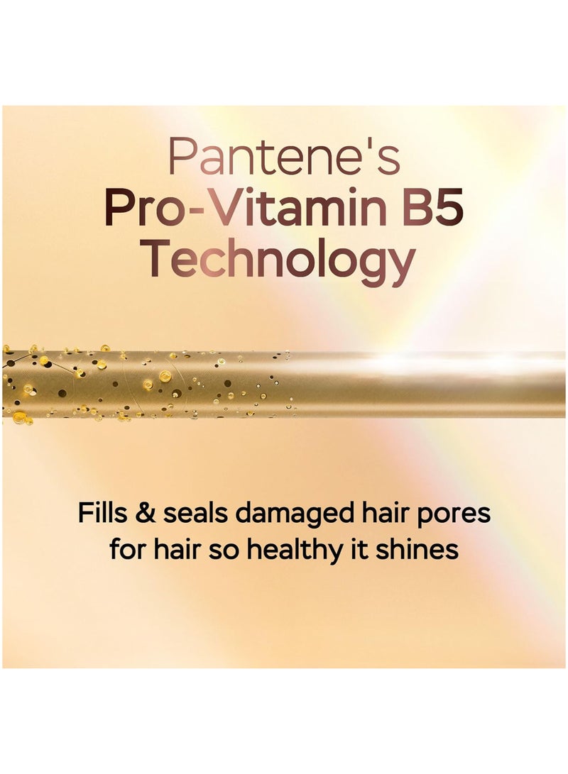Pantene برو-في شامبو وبلسم مضاد لتساقط الشعر، يقوي الخصلات الضعيفة من أضرار التصفيف، يغذي للحصول على شعر أكثر كثافة وقوة في 14 يومًا - Image 2